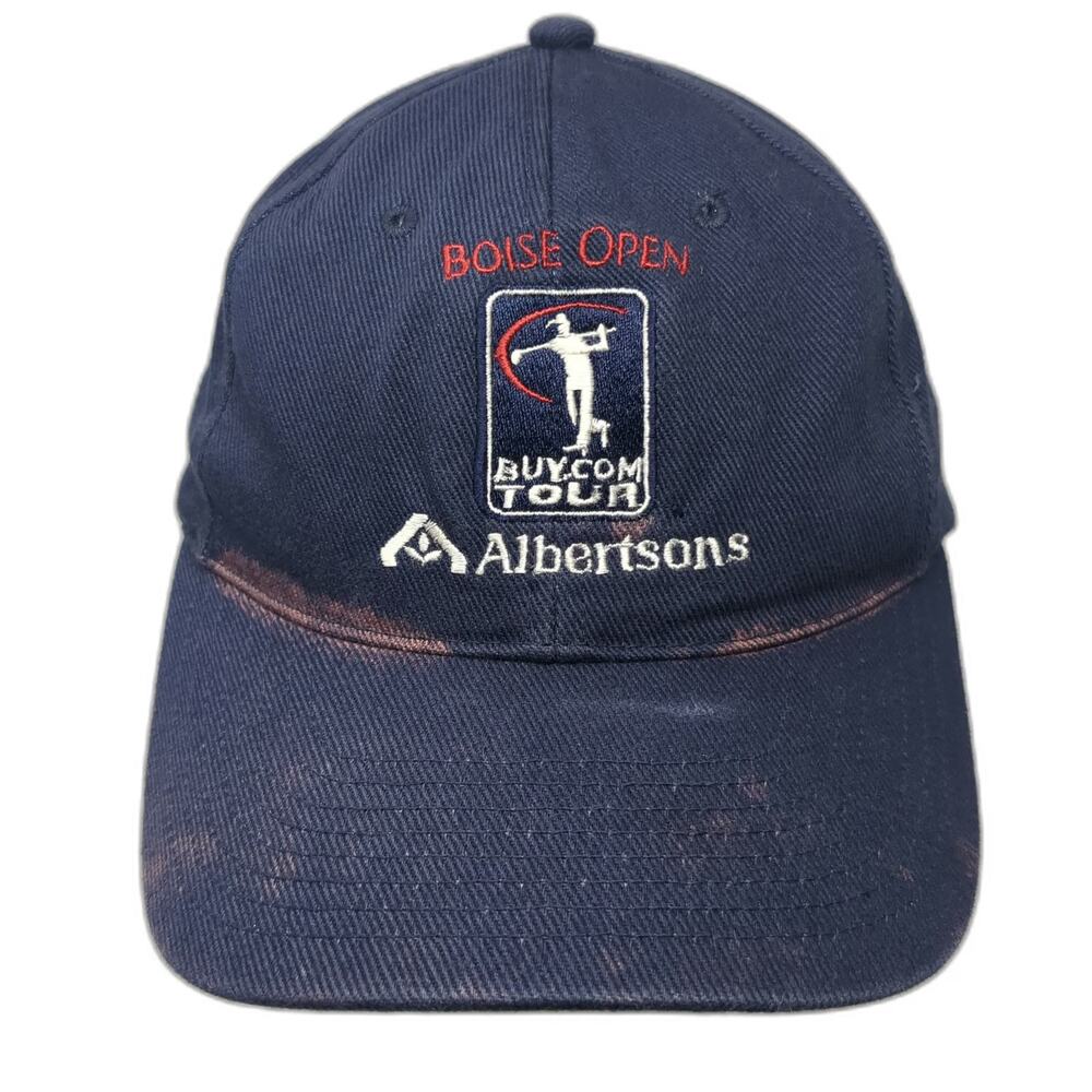 Nike Baseball Cap Blue One Size Boise Open Buy Tour Albertsons Golf Hat